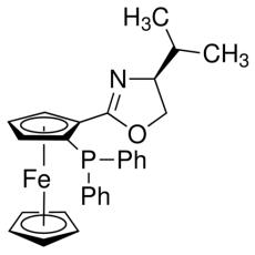 ZS908189 (S)-1-(二苯基膦基)-2-[(S)-4-异丙基恶唑啉-2-基]二茂铁, 96%