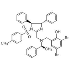 ZD808190 2,4-二溴-6-[[[[(4S,5S)-4,5-二氢-4,5-二苯基-1-甲苯磺酰基-1H-咪唑-2-基]甲基][(S)-1-苯乙基]氨基]甲基]苯酚, 90.0%