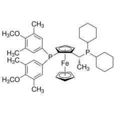 ZR835560 (R)-1-(SP)-2-[双(4-甲氧基-3,5-二甲苯基)膦]二茂铁基 乙基二环己基膦, 97%