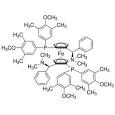 ZS923379 (S,S)-(-)-2,2'-双[-(N,N-二甲胺苯基甲基-1,1'-双二(3,5-二甲基-4-甲氧基苯基)磷]二茂铁, ≥97%