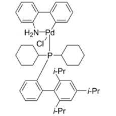 ZC921832 氯(2-二环己基膦基-2 ,4 ,6 -三异丙基-1,1 -联苯基)[2-(2 -氨基-1,1 -联苯)]钯(II), 95%