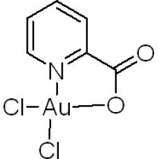 ZD807932 二氯(2-吡啶甲酸)金, 98%