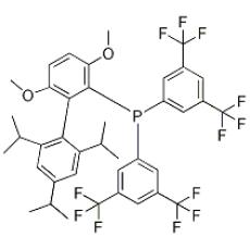 ZJ922322 双[3,5-双(三氟甲基)苯基][3,6-二甲氧基-2',4',6'-三异丙基[1,1'-联苯]-2-基]膦, 95%