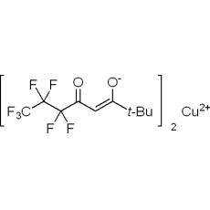 ZC805590 双(6,6,7,7,8,8,8,-七氟-2,2-二甲基-3,5-辛二酮酸)铜, 99.99%