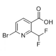ZB827425 6-bromo-2-(difluoromethyl)pyridine-3-carboxylic acid, ≥95%