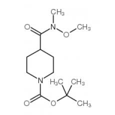 ZT824879 Tert-butyl 4-(N-methoxy-N-methylcarbamoyl)piperidine-1-carboxylate, ≥95%