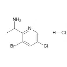 ZB827246 1-(3-bromo-5-chloropyridin-2-yl)ethanamine hydrochloride, ≥95%