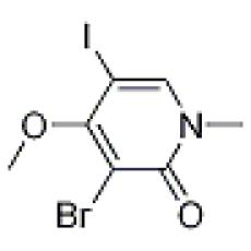 ZH926725 3-bromo-5-iodo-4-methoxy-1-methylpyridin-2(1H)-one, ≥95%