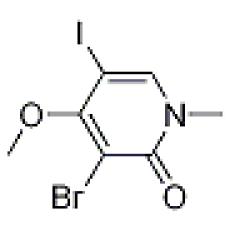 ZH826725 3-bromo-5-iodo-4-methoxy-1-methylpyridin-2(1H)-one, ≥95%