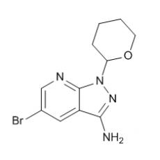 ZH927178 5-bromo-1-(tetrahydro-2H-pyran-2-yl)-1H-pyrazolo[3,4-b]pyridin-3-amine, ≥95%