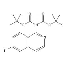 ZI927519 Imidodicarbonic acid,2-(6-bromo-1-isoquinolinyl)-,1,3-bis(1,1-dimethylethyl) ester, ≥95%