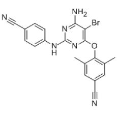 Z924018 4-[[2-[(4-氰基苯基)氨基]-5-溴-6-氨基]-4-嘧啶基氧基]-3,5-二甲基苯腈, 95%