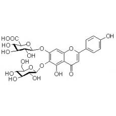 6-羟基芹菜素-6-O-葡萄糖-7-O-葡萄糖醛酸苷分析标准品,HPLC≥98%
