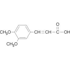3,4-二甲氧基肉桂酸分析标准品,HPLC≥98.5%