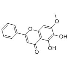 黄芩素-7-甲醚分析标准品,HPLC≥98%