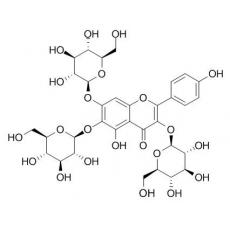 6-羟基山奈酚 3,6,7-三葡萄糖苷分析标准品,HPLC≥95%