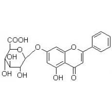 白杨素-7-O-葡萄糖醛酸苷分析标准品,HPLC≥98%