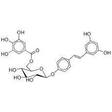 白藜芦醇-4'-O-BETA-D-(6''-O-没食子酰) 葡萄糖苷