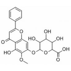 千层纸素A-7-0-β-D-葡萄糖醛酸苷分析标准品,HPLC≥94%