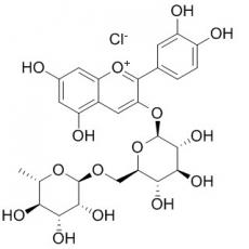 氯化矢车菊素-3-O-芸香糖苷分析标准品,HPLC≥95%
