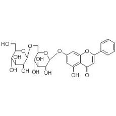白杨素-7-O-龙胆二糖苷分析标准品,HPLC≥98%