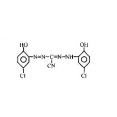 Z961514 1,5-二(2-羟基-5-氯苯)-3-氰基甲月替, BR
