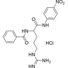 Z901864 N-α-苯甲酰-DL-精氨酰-4-硝基苯胺 盐酸盐, 98%