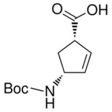 Z903617 (1S,4R)-(-)-4-(Boc-氨基)-2-环戊烯羧酸, 98%
