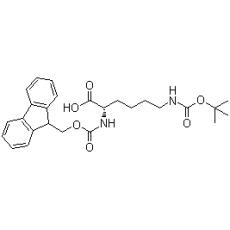 Z909406 N-α-芴甲氧羰基-N-epsilon-叔丁氧羰基-D-赖氨酸, 99%