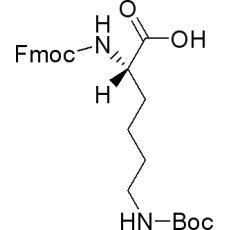 Z909670 N-α-芴甲氧羰基-N-ε-叔丁氧羰基-L-赖氨酸, 98%