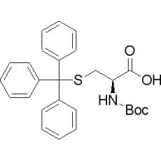 Z902126 N-叔丁氧羰基-S-三苯甲基-L-半胱氨酸, 99%
