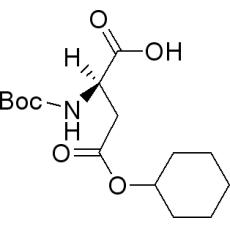 Z902916 叔丁氧羰酰基D-天冬氨酸Β-环己酯, 98%