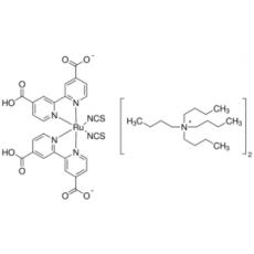 Z935579 双(四丁基铵)二氢双(异硫氰酸)双(2,2'-二吡啶基-4,4'-二甲酸)钌(II), 95%,NMR