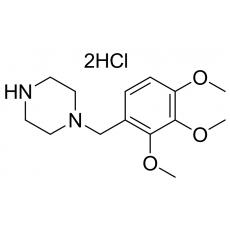 1-(2,3,4--三甲氧苯甲基)哌嗪二盐酸盐,化学对照品(100 mg)
